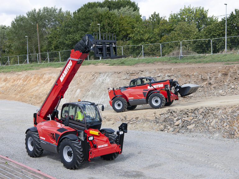 Découvrez le chariot télescopique construction MANITOU MT