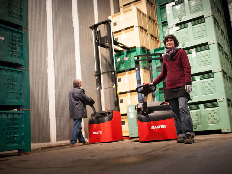 Découvrez les gerbeurs électriques MANITOU ES