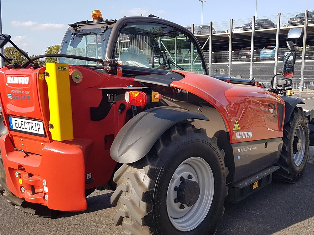 MANITOU se lance dans l'electrique