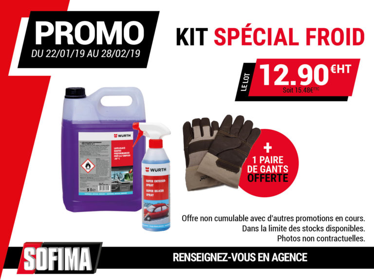 Promotions pièces & accessoires janvier fevrier 2019