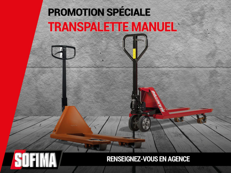 Promotion transpalette manuel SOFIMA