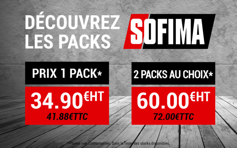 Packs consommables SOFIMA