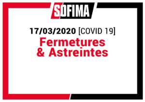 Fermeture et astreintes sofima