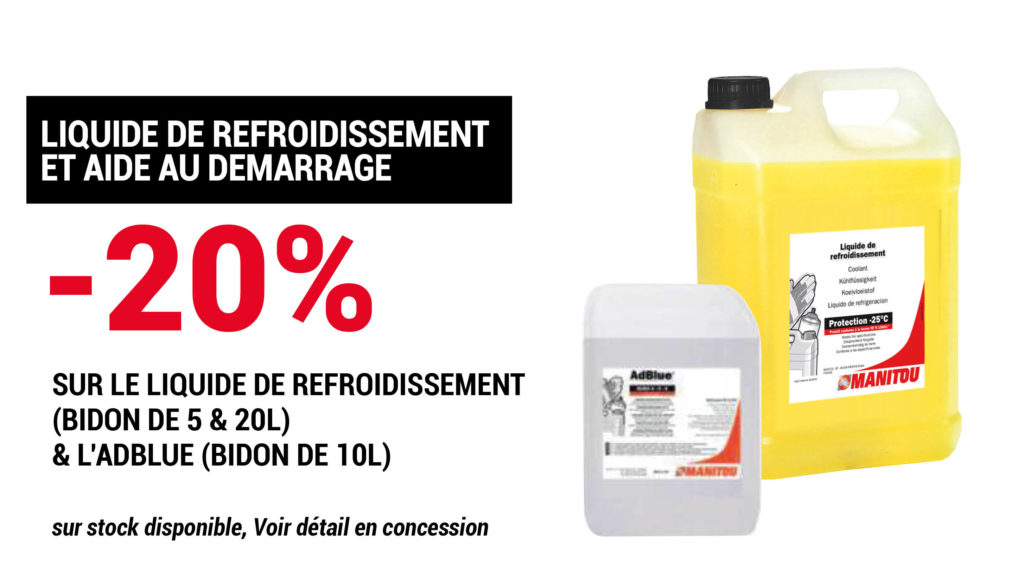 liquide refroidissement manitou