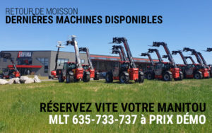 MANITOU MLT RETOUR MOISSON