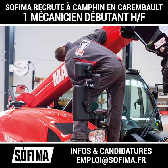 Mécanicien débutant RECRUTEMENT