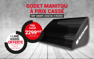PROMO GODET MANITOU CBA2500
