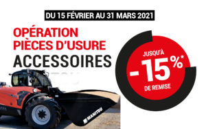 PROMO PIECES D'USURE SOFIMA MANITOU