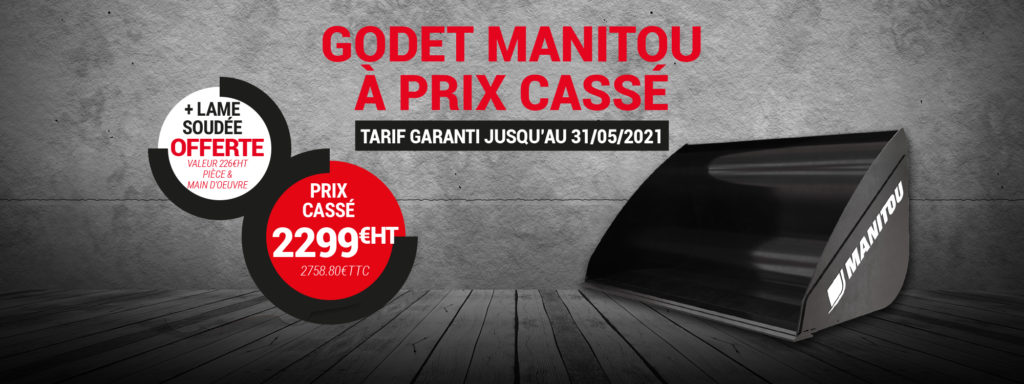 PROMO GODET MANITOU CBA 2500