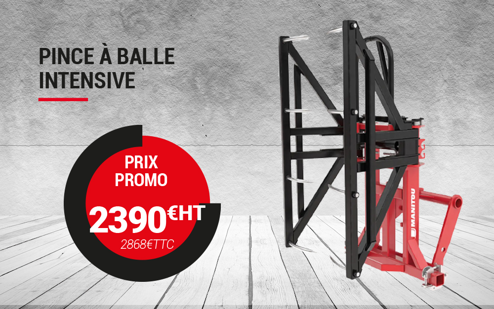 Pince à balle MANITOU en promo SOFIMA