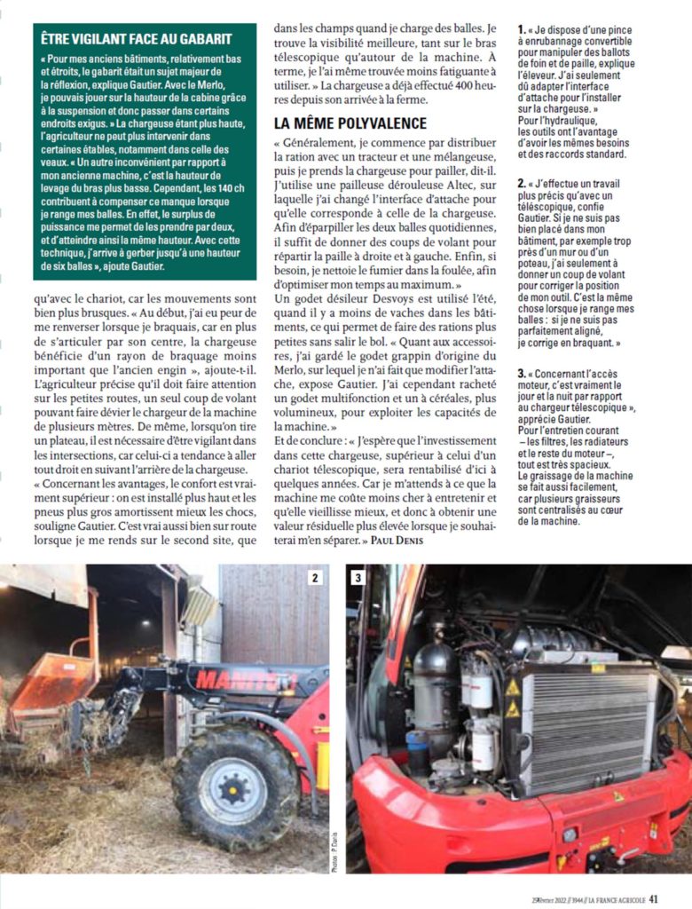 Publication France Agricole 2