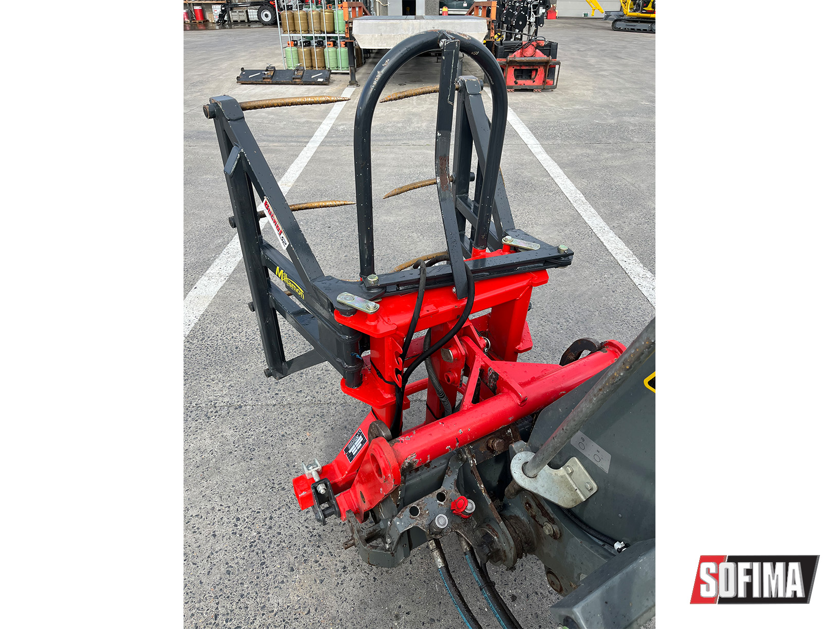 Pince à paille Bugnot Synchrogrif 2x4 dents occasion