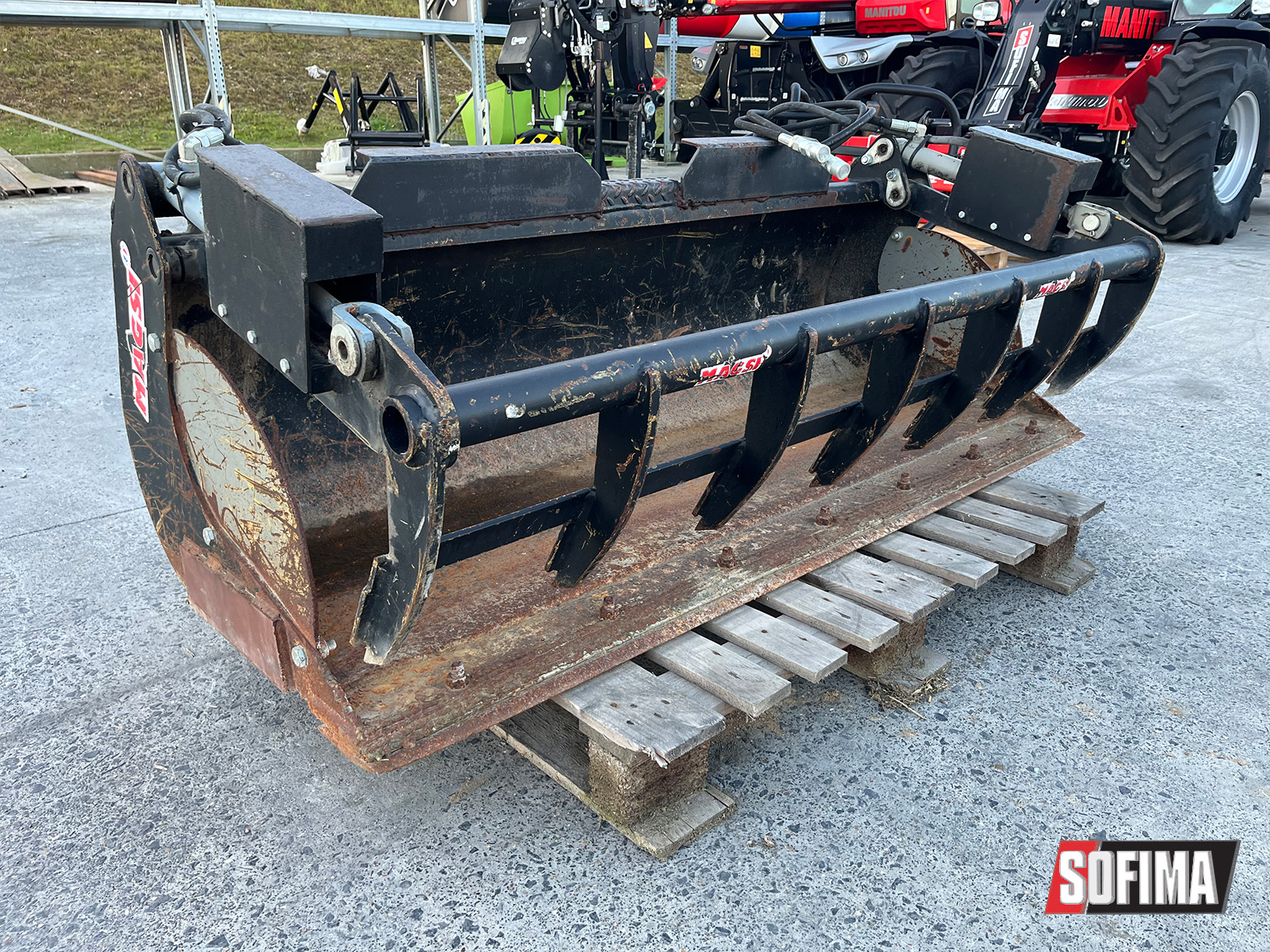 Godet grappin magsi 1700mm