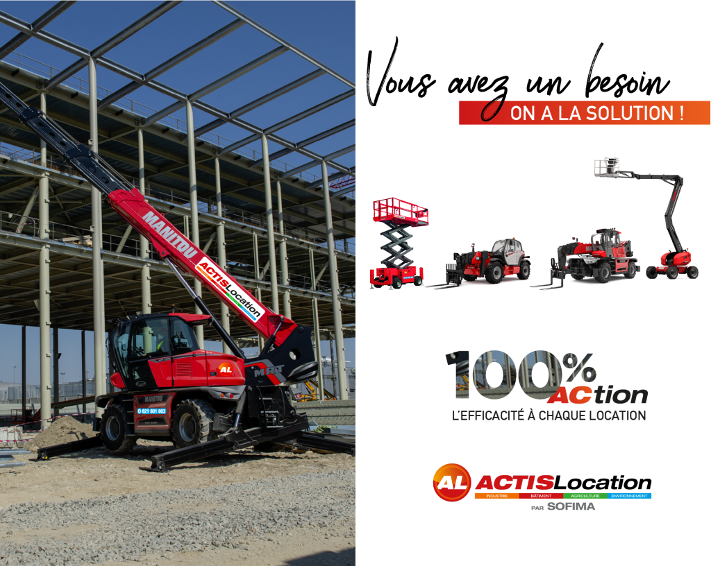 Engins manutention construction bâtiment - charpente métallique / bois