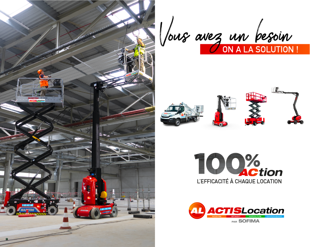 Photo principale - METIERS - ACTIS LOCATION