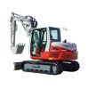 CACES R482 engin compact mini pelle plus 6 tonnes